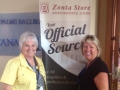 In 2014, Linda and Cindy attend the Zonta International Convention in Orlando FL.