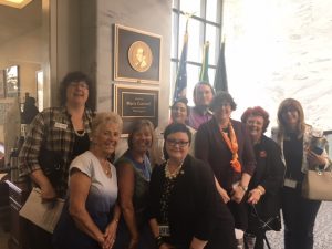 Members attending Advocacy Day at the US Capital in 2017
