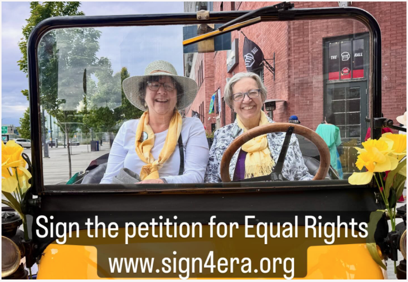 Zonta Hosts National ERA Tour with Vintage Car